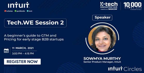 Tech.WE Session 2: A beginner’s guide to GTM and Pricing for early stage B2B startups